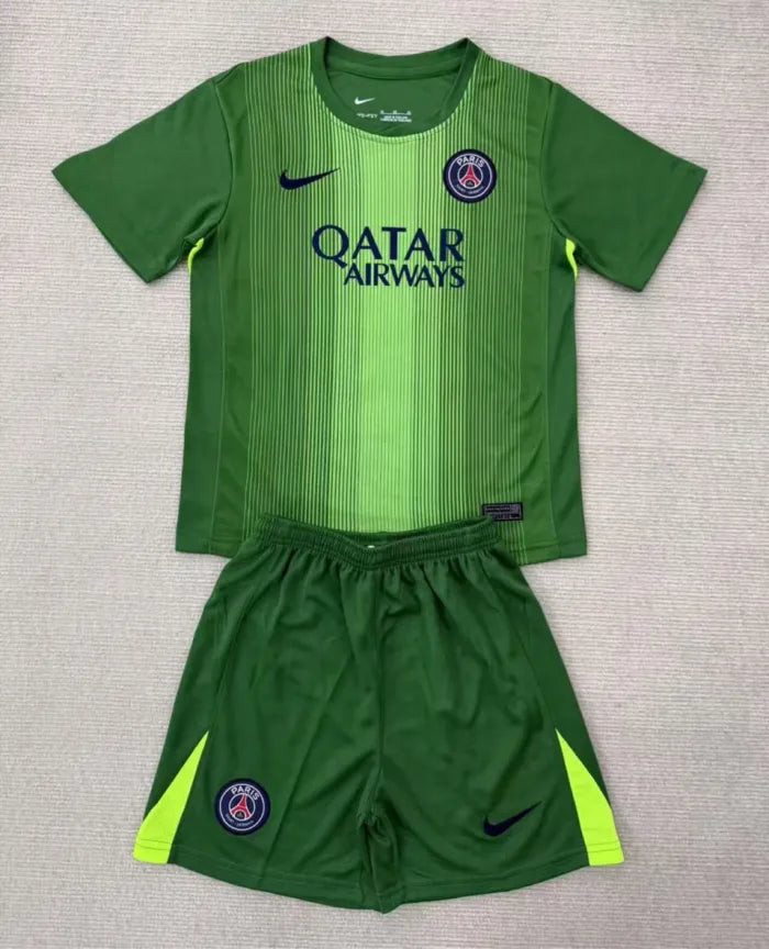 Paris Saint Germain Goalkeeper Kids Suit 2025/2026