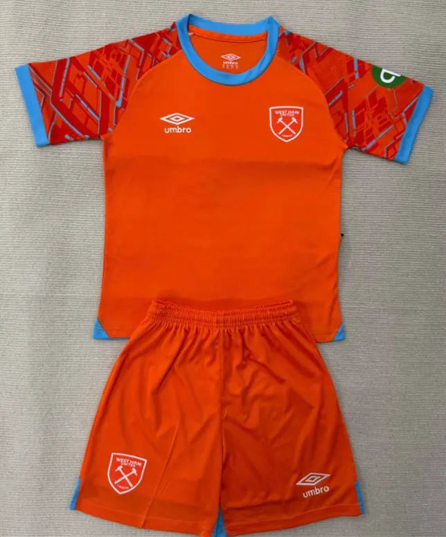 West Ham United Goalkeeper Kids Suit 2025/2026