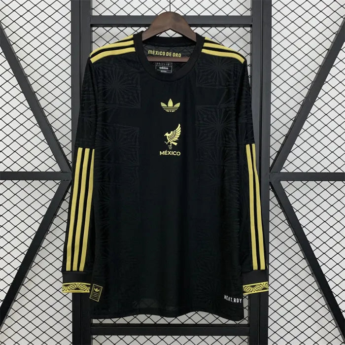 Mexico Gold 2025 Man Long Sleeve Jersey