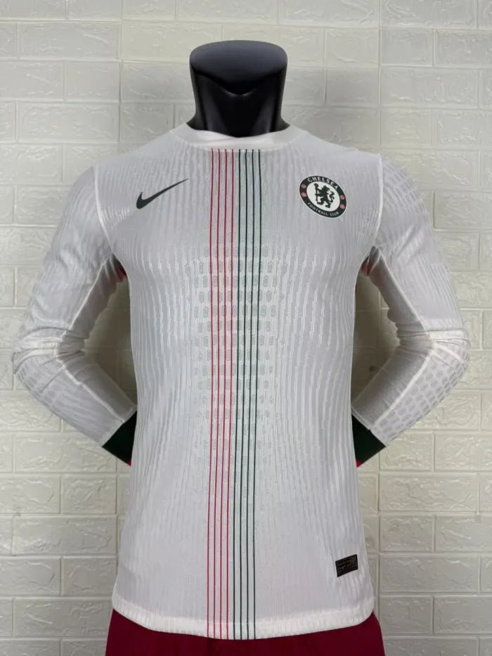 Chelsea Away Player Long Sleeve Jersey 2025/2026
