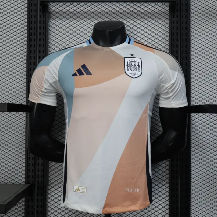 Spain Women's Team Euro 2025 Away Player Version Man Jersey