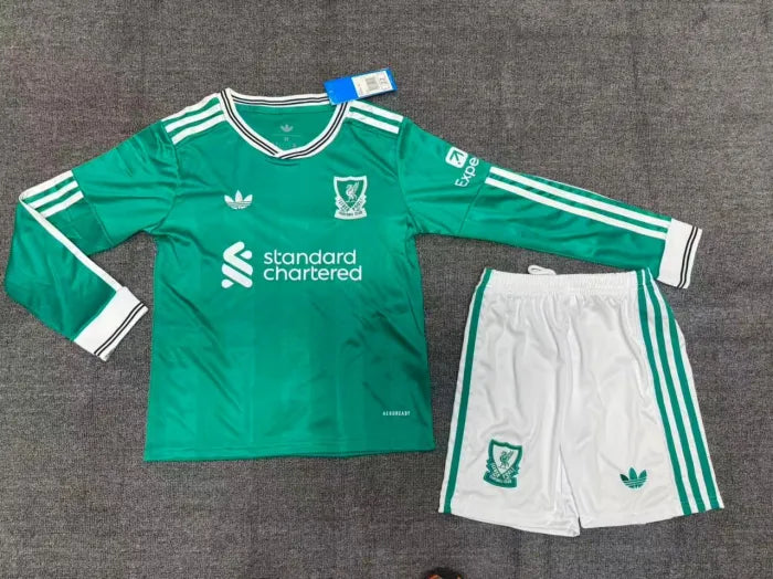 Liverpool Third Long Sleeve Kids Suit 2025/2026