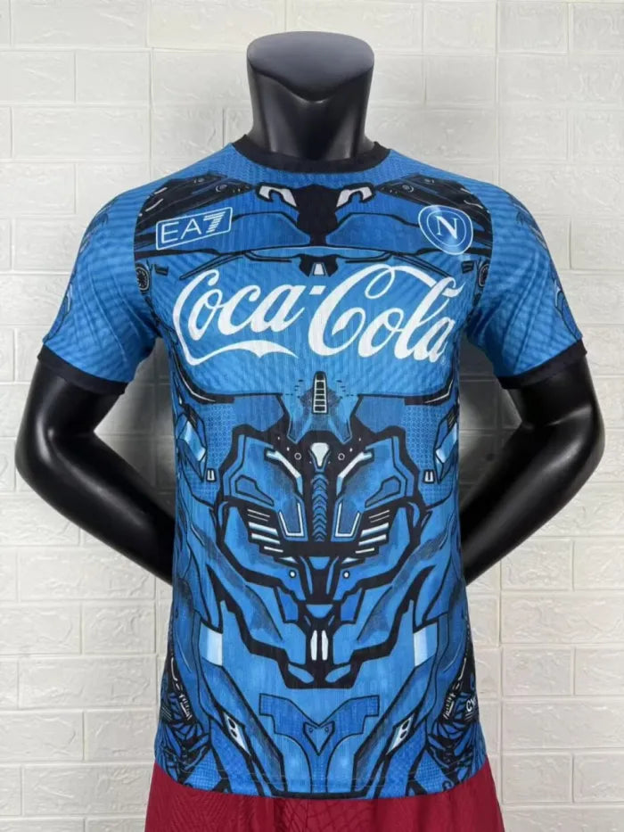 Napoli Blue Training Man Player Jersey 2025/2026