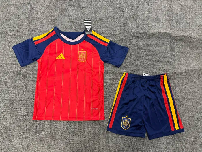 Spain 2026 World Cup Home Kids Suit
