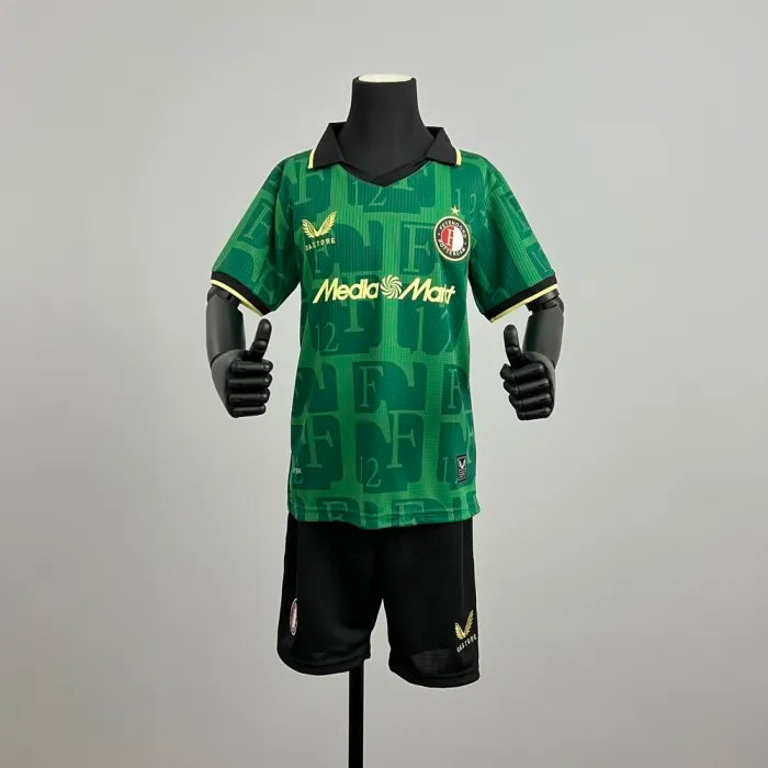 Feyenoord Rotterdam Fourth Kids Suit 2025/2026