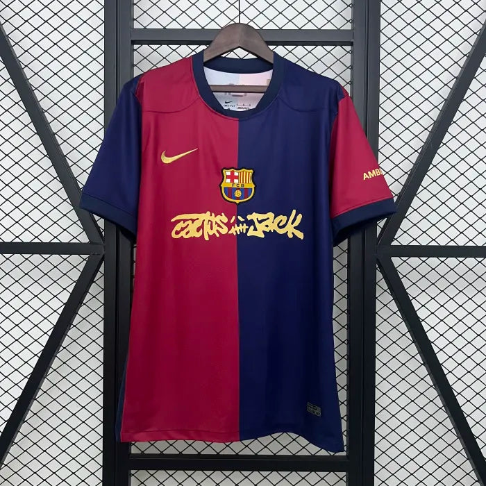 Barcelona X TRAVIS SCOTT Limited Edition Men Jersey 2024-2025