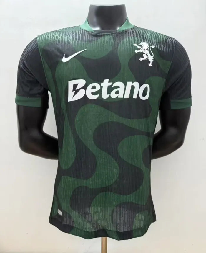 Sporting Lisbon Black Alternate Player Man Jersey 2025/2026