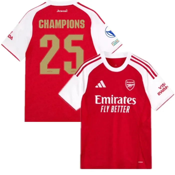 Arsenal UWCL Champions Home Man Jersey 2025/2026