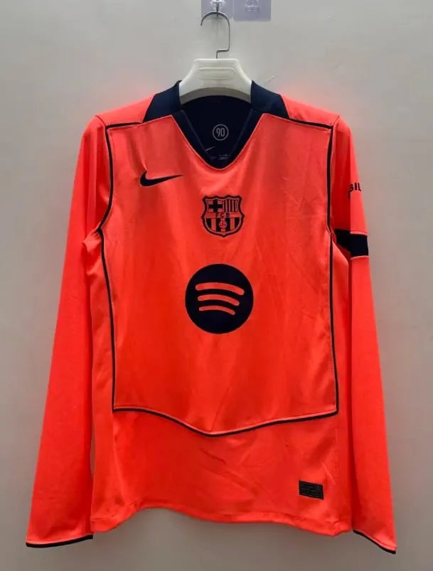 Barcelona Third Man Long Sleeve Jersey 2025/2026