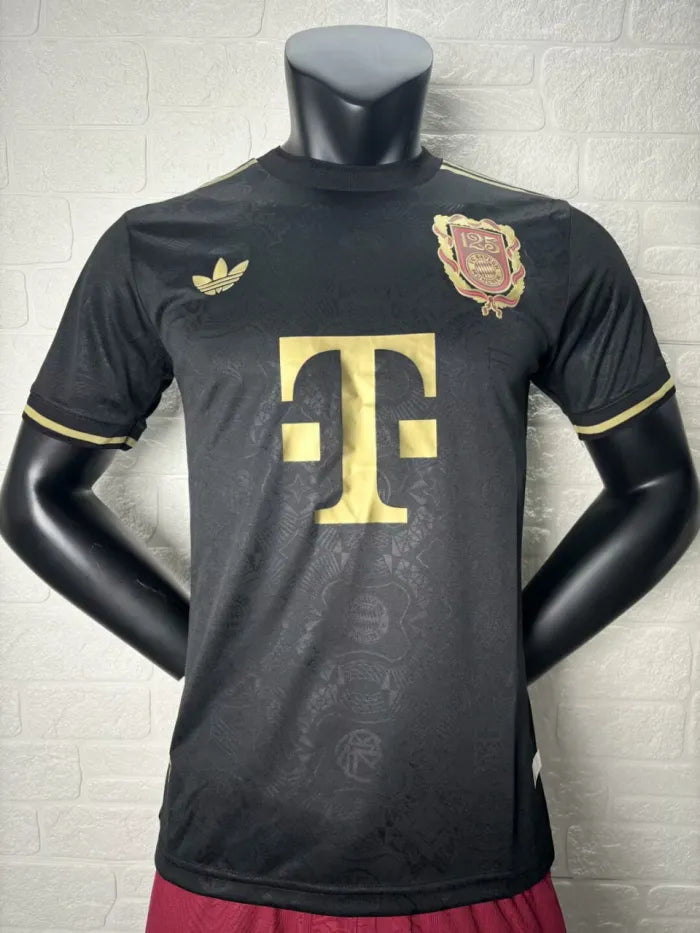 Bayern Munich 125th Anniversary Player Jersey 2025/2026 Black