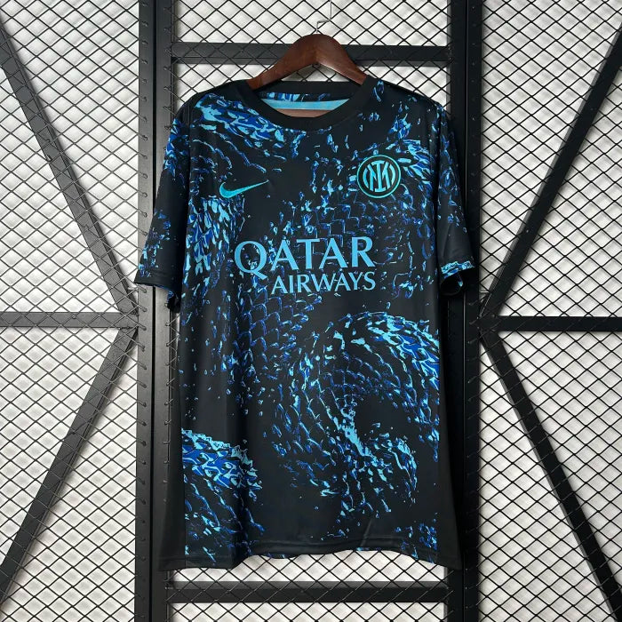Inter Milan Blue Scale Pattern Man Jersey 2025/2026