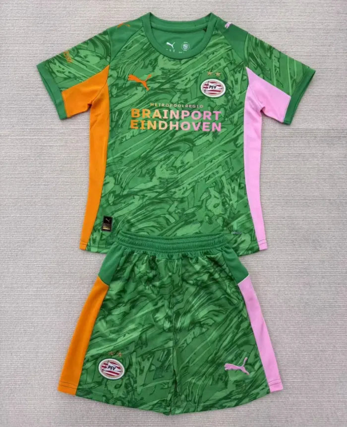 PSV Eindhoven Goalkeeper Kids Suit 2025/2026
