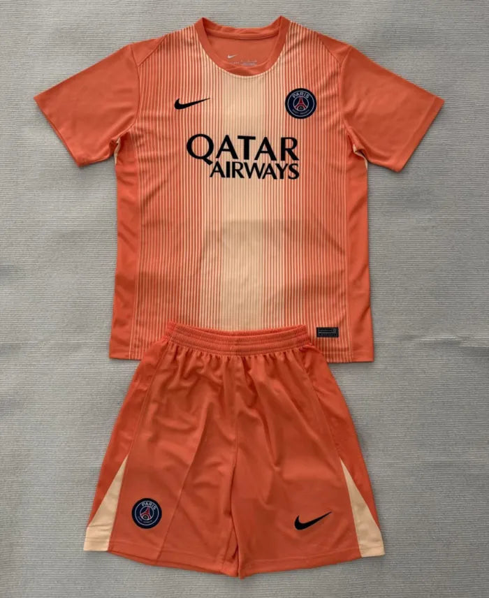 Paris Saint Germain Goalkeeper Kids Suit 2025/2026