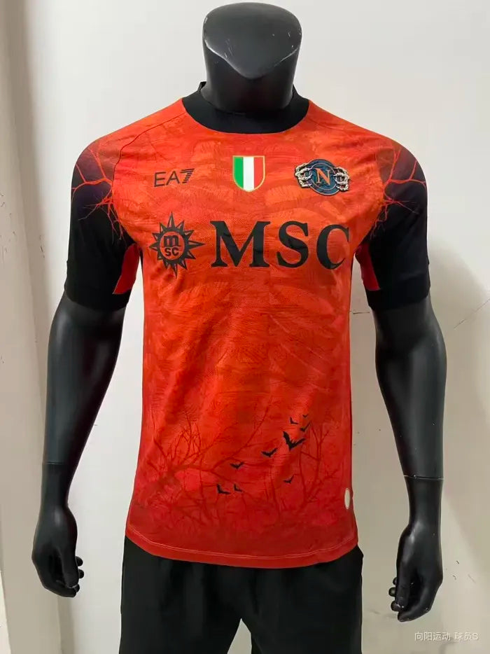 Napoli HALLOWEEN ORANGE Man Player Jersey 2025/2026