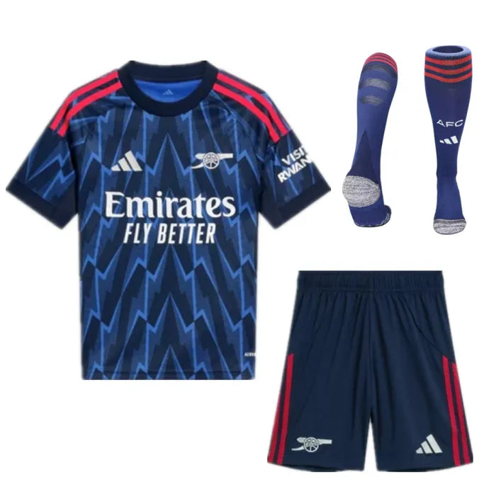 Arsenal Away Kids Suit & Socks 2025/2026