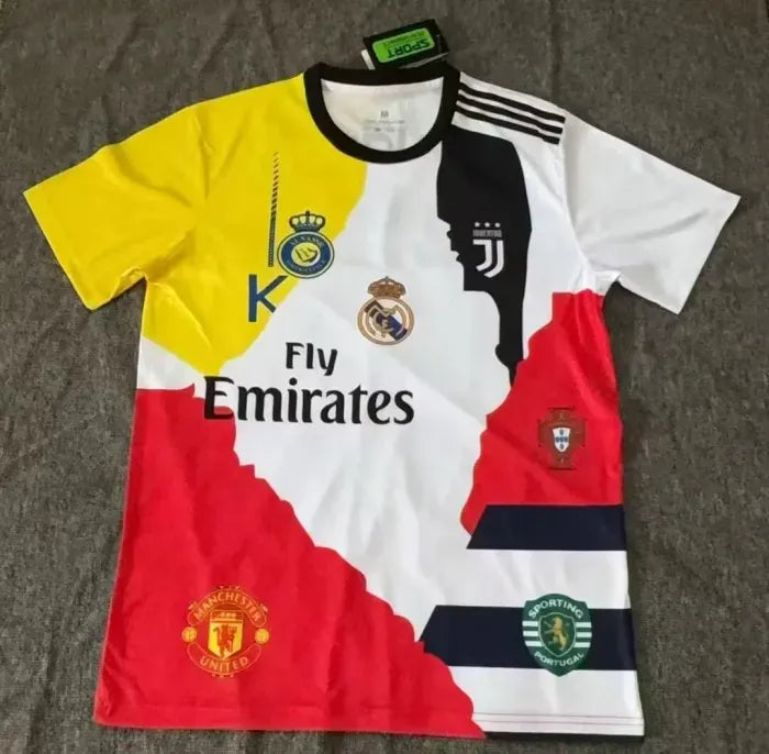 Cristiano Ronaldo 2025/2026 Men Jersey Special Edition All Club Mix CR7's Career