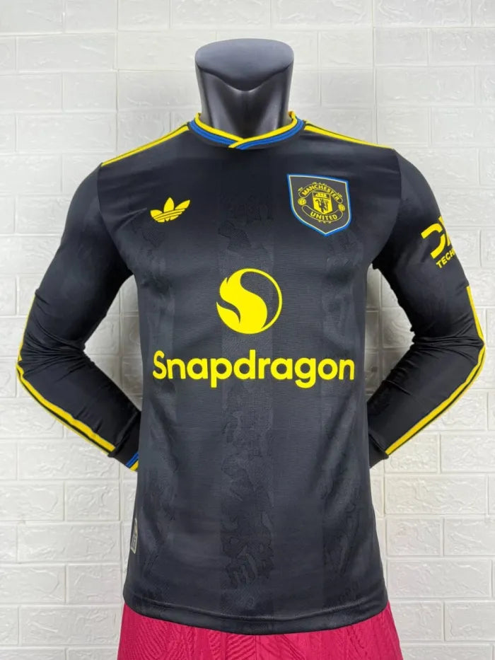 Manchester United Third Player Long Sleeve Jersey 2025/2026