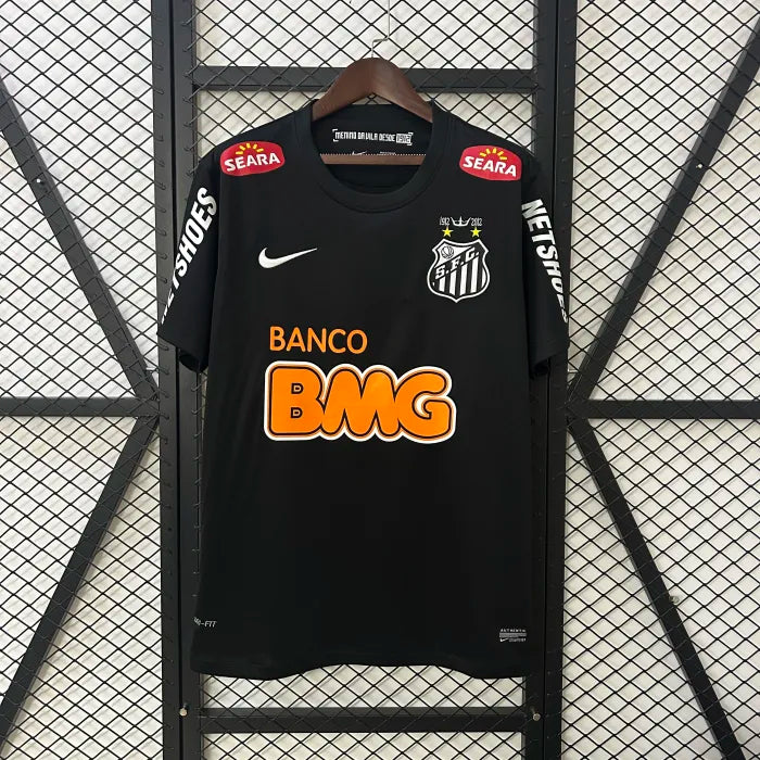 Santos Black Retro Man Jersey 202012/2013