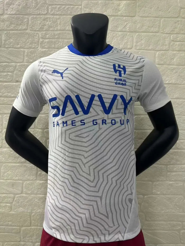 Al-Hilal Away Player Version Man Jersey 2024/2025