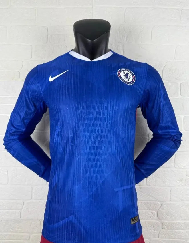 Chelsea Home Player Long Sleeve Jersey 2025/2026