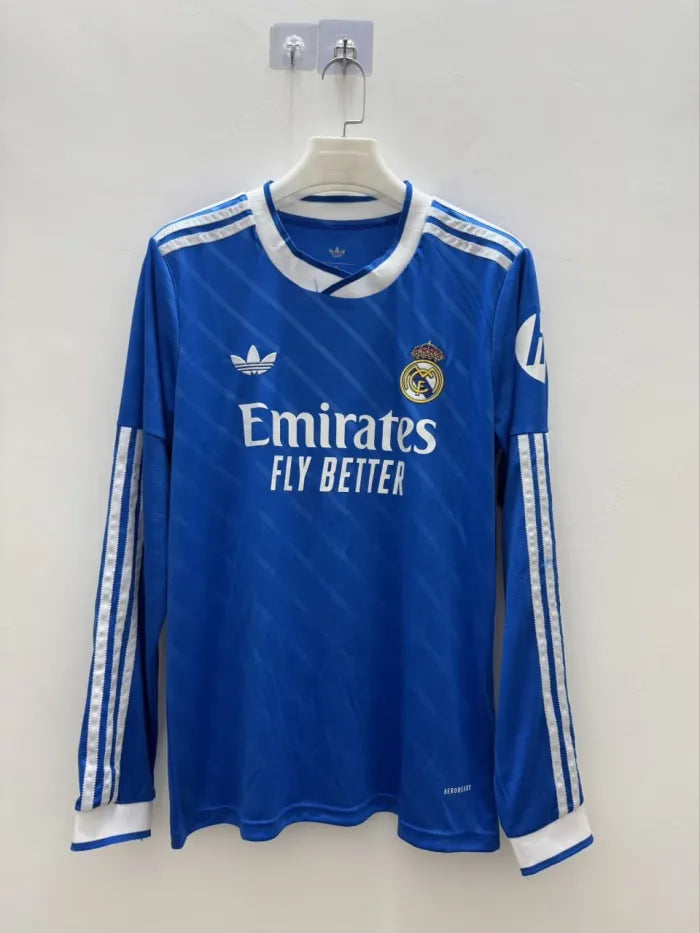 Real Madrid Third Men Long Sleeve Jersey 2025/2026