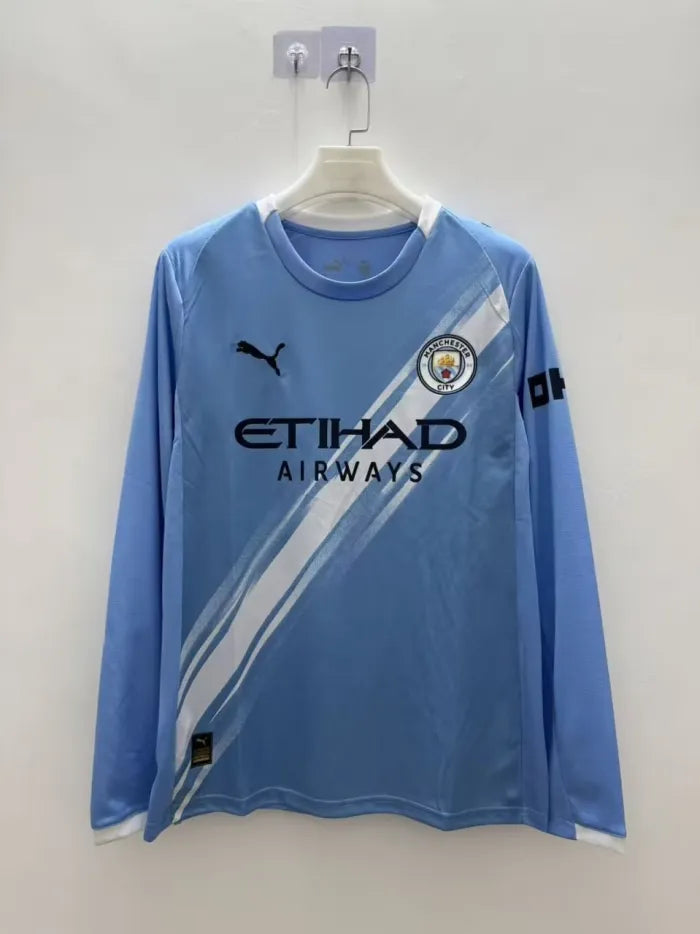 Manchester City Home Long Sleeve Man Jersey 2025/2026