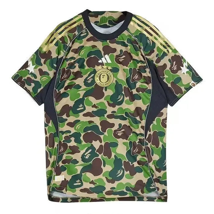 Football Jersey x BAPE - Green ABC Camo 2025/2026