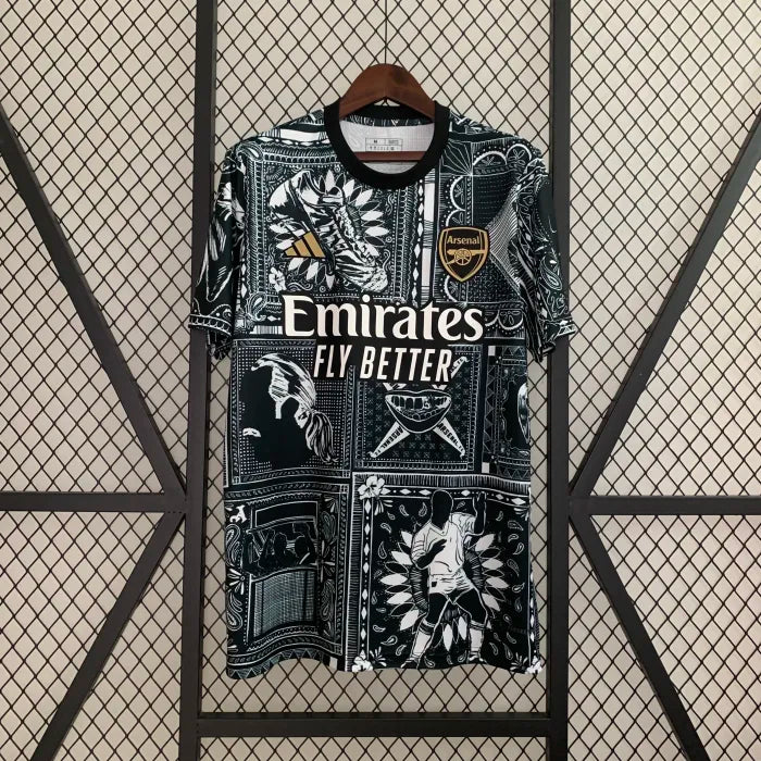 Arsenal x Ian Wright Pre-Match Man Jersey 2023/2024