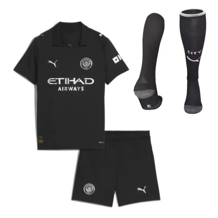 Manchester City Away Kids Suit & Socks 2025/2026
