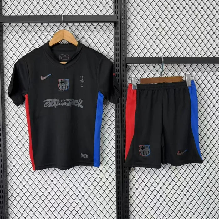 Barcelona X TRAVIS SCOTT Limited Edition Kids Suit 2024/2025