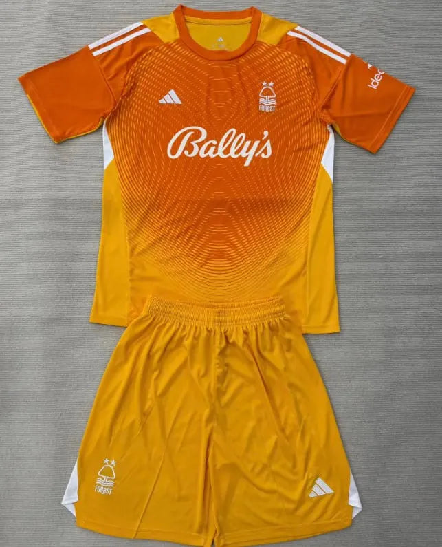 Nottingham Forest Goalkeeper Kids Suit 2025/2026