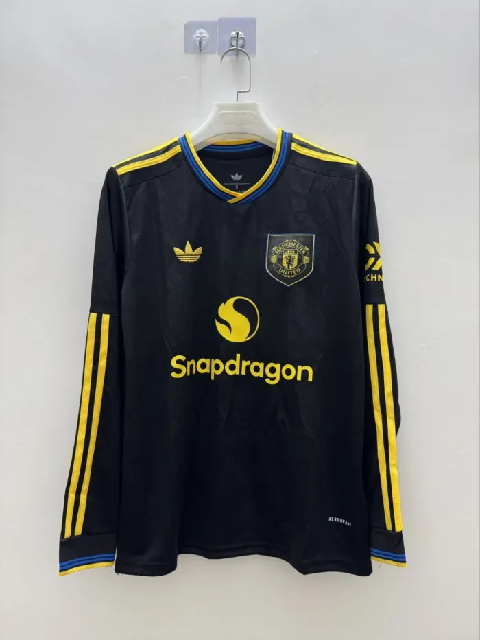 Manchester United Man Third Long Sleeve Jersey 2025/2026