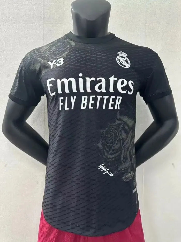 Real Madrid Y-3 Player Jersey 2023/2024 Black