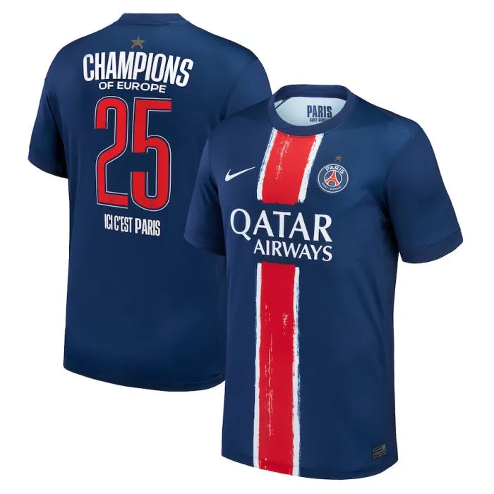 Paris Saint Germain Home UCL Champions Men Jersey 2024/2025