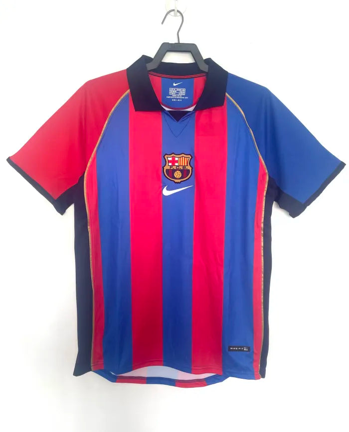 Barcelona Home Retro Jersey 2001/2002