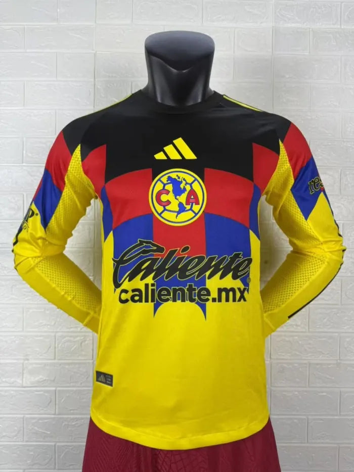 America Home Men Player Long Sleeve Jersey 2025/2026