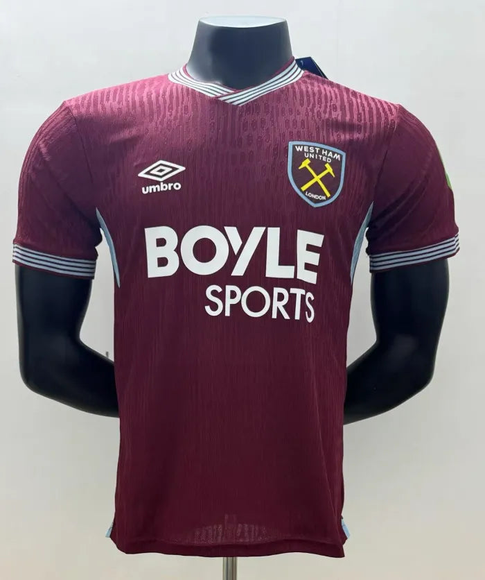 West Ham United Man Home Player Jersey 2025/2026