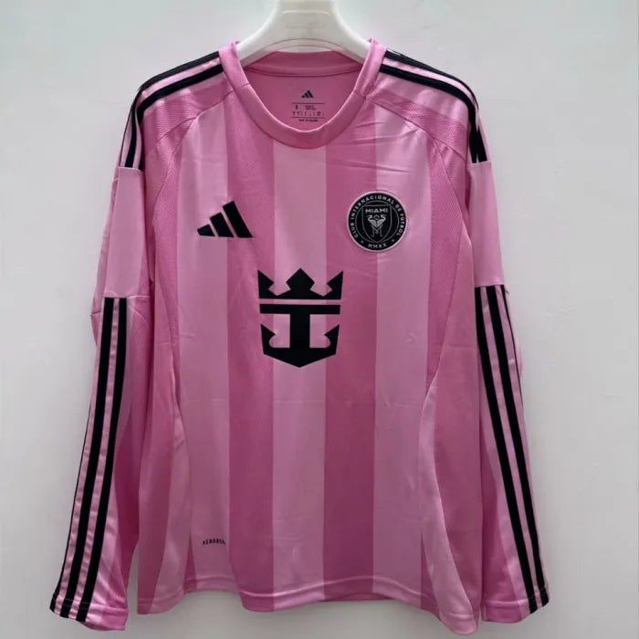 Inter Miami Home Man Long Sleeve Jersey 2025/2026
