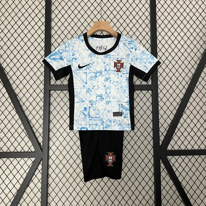 Portugal 2024 Euro Away Kids Suit