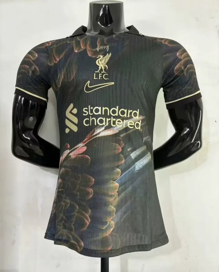 Liverpool Black Commemorative Edition Player Version Jersey 2025/2026