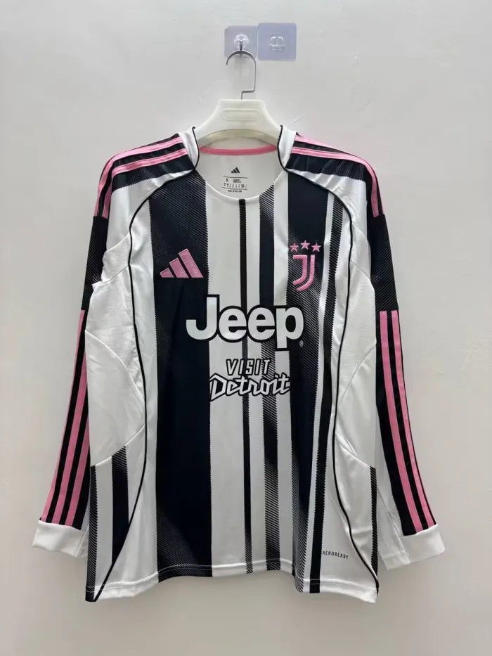 Juventus Home Long Sleeve Man Jersey 2025/2026