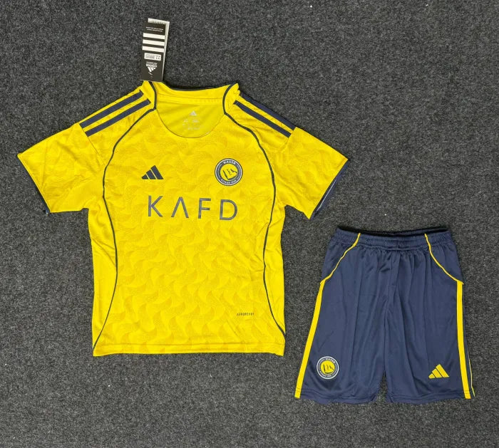 Al-Nassr Home Kids Suit 2025/2026