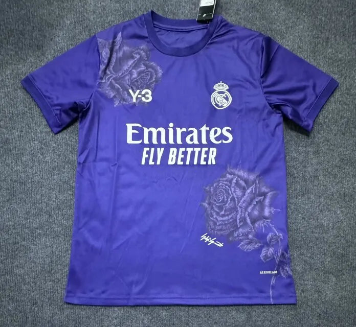 Real Madrid Y-3 Player Jersey 2023/2024 Purple