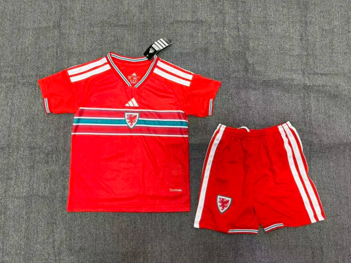 Wales 2026 World Cup Home Kids Suit