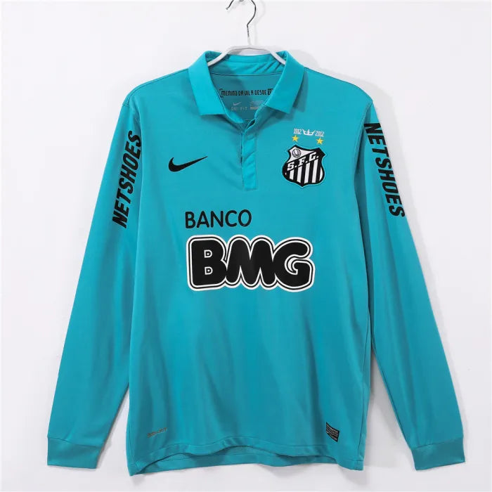 Santos Third Man Retro Long Sleeve Jersey 2012/2013