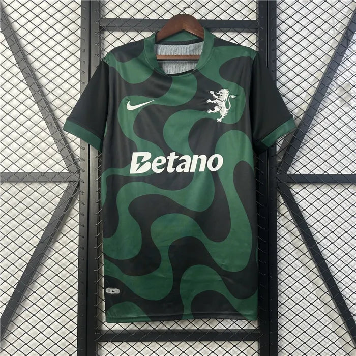 Sporting Lisbon Black Alternate Man Jersey 2025/2026