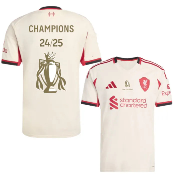 Liverpool Away Man Jersey 25/26-CHAMPIONS 2024/2025