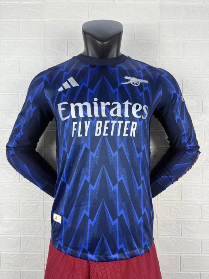 Arsenal Away Player Long Sleeve Jersey 2025/2026