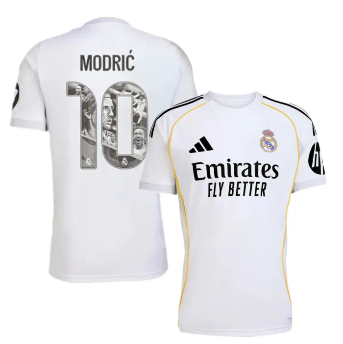 Real Madrid Home Modrić Limited Edition Man Jersey 2025/2026