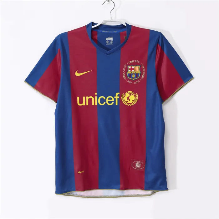 Barcelona Home Retro Jersey 2007/2008